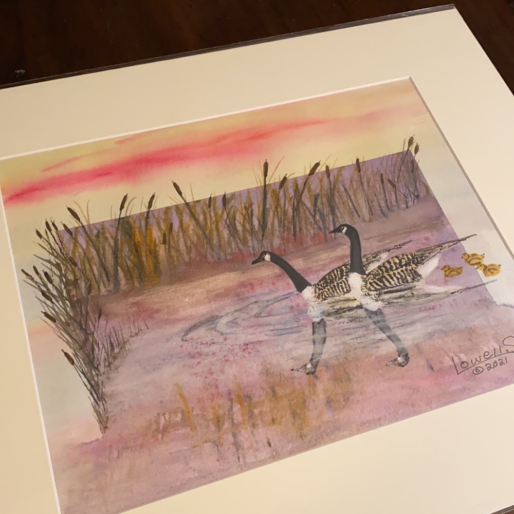 Original Watercolor 16x20 Family - Picture 6 of 6